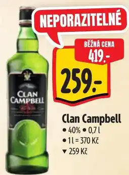 Albert Clan Campbell nabídka