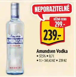 Albert Amundsen Vodka nabídka