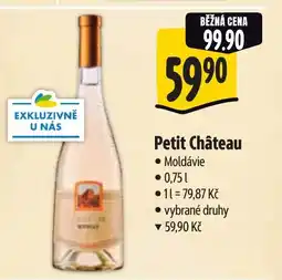 Albert Petit Château nabídka