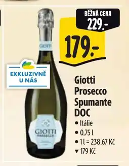 Albert Giotti Prosecco Spumante DOC nabídka