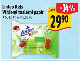 Albert Linteo Kids Vlhčený toaletní papír nabídka
