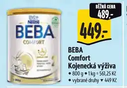 Albert BEBA Comfort Kojenecká výživa nabídka