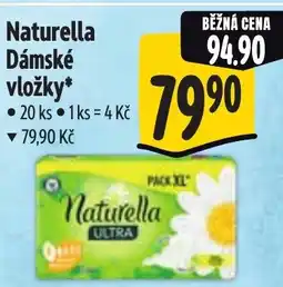 Albert Naturella Dámské vložky* nabídka