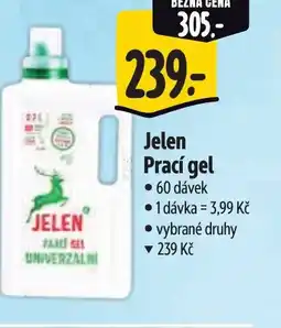 Albert Jelen Prací gel nabídka