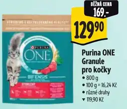 Albert Purina ONE Granule pro kočky nabídka