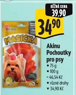 Albert Akinu Pochoutky pro psy nabídka