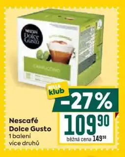 Billa Nescafé Dolce Gusto nabídka