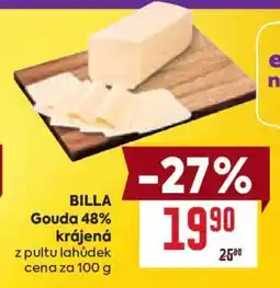 Billa BILLA Gouda 48% krájená nabídka