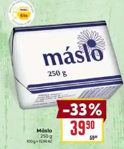 Billa Máslo nabídka