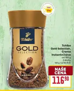 Billa Tchibo Gold Selection, Crema Instantní káva nabídka