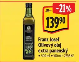 Albert Franz Josef Olivový olej extra panenský nabídka
