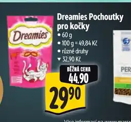 Albert Dreamies Pochoutky pro kočky nabídka