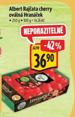 Albert Albert Rajčata cherry oválná Hranáček nabídka