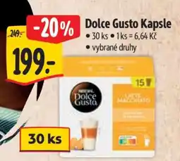 Albert Dolce Gusto kapsle nabídka