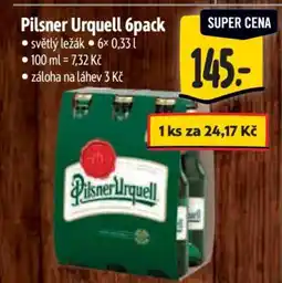 Albert Pilsner Urquell 6pack nabídka