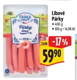 Albert Libové párky nabídka