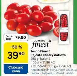 Tesco Tesco Finest Rajčata cherry datlová nabídka