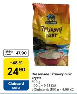 Tesco Cassonade Třtinový cukr krystal nabídka