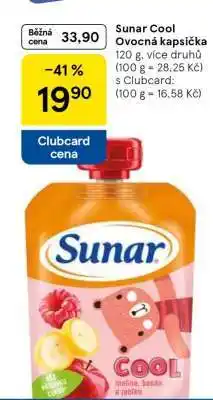 Tesco Sunar Cool Ovocná kapsička nabídka
