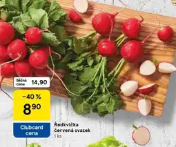 Tesco Ředkvička červená svazek nabídka