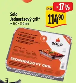 Albert Solo Jednorázový gril nabídka