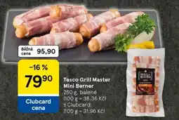 Tesco Tesco Grill Master Mini Berner nabídka