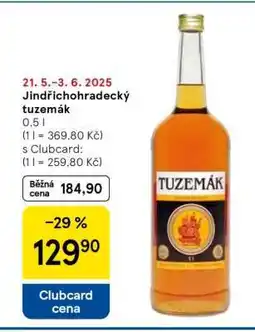 Tesco Jindřichohradecký tuzemák nabídka