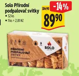 Albert Solo Přírodní podpalovač svitky nabídka