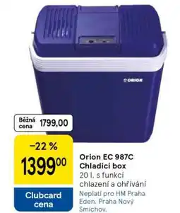 Tesco Orion EC 987C Chladicí box nabídka
