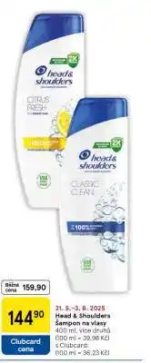 Tesco Head&Shoulders šampon na vlasy nabídka
