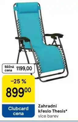 Tesco Zahradní křeslo Thesis nabídka