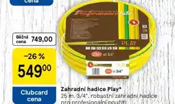 Tesco Zahradní hadice Play nabídka