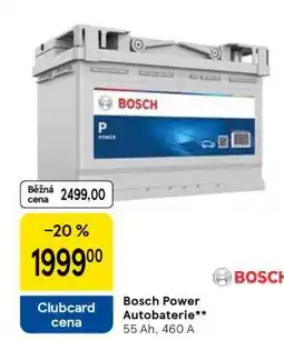 Tesco Bosch Power Autobaterie nabídka