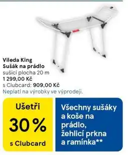 Tesco Vileda King Sušák na prádlo nabídka