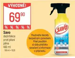 Savo dezinfekce proti plísni pěna