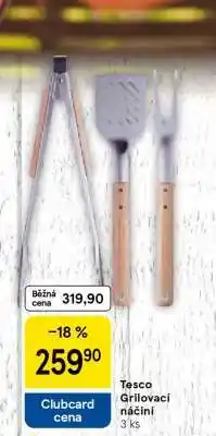 Tesco Tesco Grilovací náčiní nabídka
