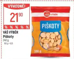 Globus VÁŠ VÝBĚR Piškoty nabídka