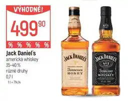 Globus Jack Daniel‘s nabídka