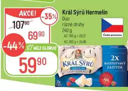 Globus Král Sýrů Hermelín Duo nabídka