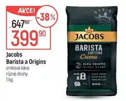Globus Jacobs Barista a Origins nabídka