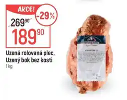 Globus Uzená rolovaná plec, Uzený bok bez kosti nabídka