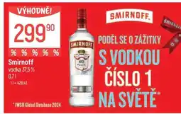 Globus Smirnoff Vodka nabídka