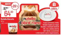 Globus Nutella Biscuits nabídka