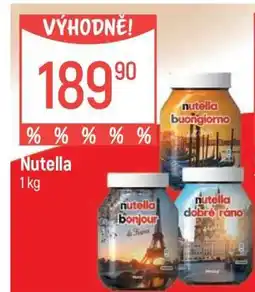 Globus Nutella nabídka