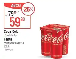 Globus Coca-Cola různé druhy, Fanta nabídka