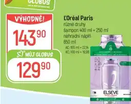 Globus L'Oréal Paris nabídka
