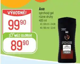 Globus AXE Sprchový gel různé druhy 400 ml nabídka