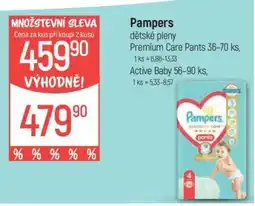 Globus Pampers dětské pleny nabídka