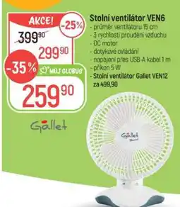 Globus Stolní ventilátor VEN6 nabídka