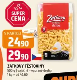 Terno Zátkovy těstoviny nabídka